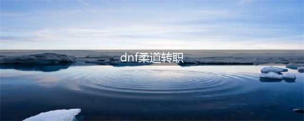 《DNF》5.25女柔道职改介绍(dnf柔道转职)