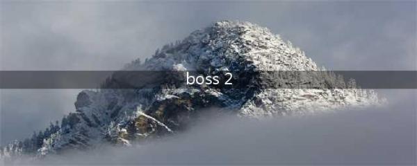 《BlackSouls2》古王BOSS特点分析 打法技巧分享(boss 2)