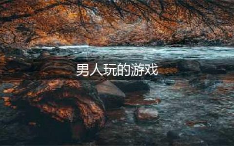 真正的男人游戏排行榜前十名2021 十大好玩的男子汉游戏合集推荐(男人玩的游戏)