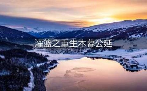 《灌篮高手手游》木暮公延特点分析 木暮公延属性天赋打法建议(灌篮之重生木暮公延)