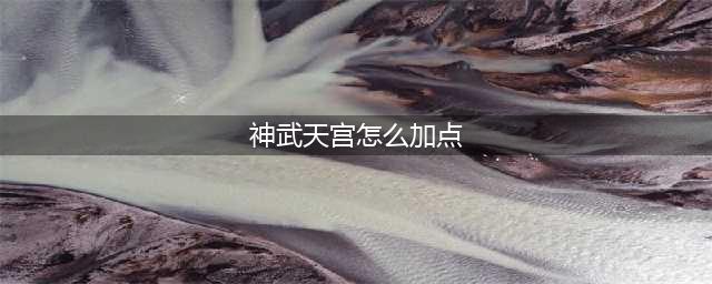 《神武4》天宫门派怎么加点 天宫门派加点方案分享(神武天宫怎么加点)