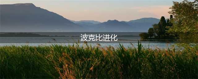 《宝可梦剑盾》波克比如何进化 波克比进化方法(波克比进化)