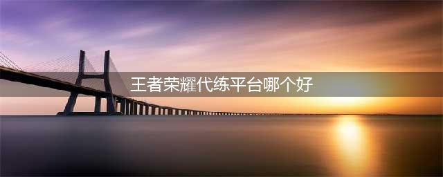 王者代练接单哪个平台好 大家都在用的王者代练平台推荐(王者荣耀代练平台哪个好)