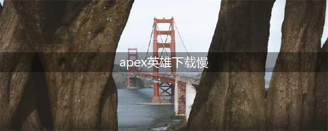 《Apex英雄》下载速度慢怎么办 下载速度慢解决方法