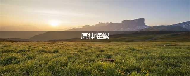 原神奇异的海螺有什么用 奇异的海螺位置及作用一览