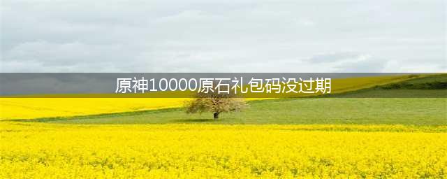 原神10000原石礼包码没过期 各个版本原石礼包码