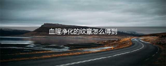 《dnf》血腥净化的纹章获得方法攻略