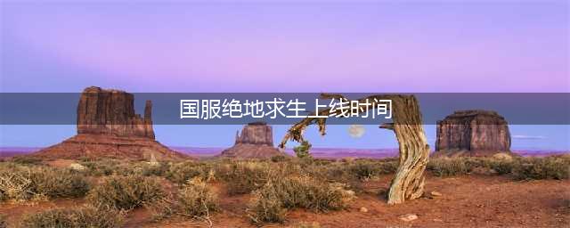 腾讯《绝地求生》国服12月月底上线 或登陆腾讯WeGame(国服绝地求生上线时间)