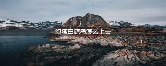 幻塔白鲸岛怎么上去 白鲸岛攻略详解