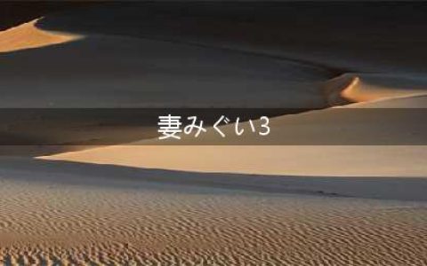 妻みぐい3汉化版全纯爱路线攻略分享