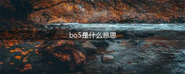 lolbo5是什么意思(bo5是什么意思)