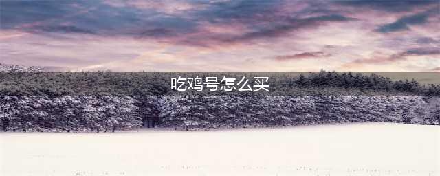 吃鸡账号在什么平台上买 靠谱的吃鸡账号购买平台推荐(吃鸡号怎么买)