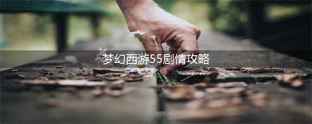 梦幻西游55剧情全攻略