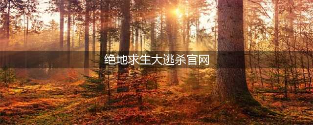 《绝地求生大逃杀》官网下载地址一览 官方中文版分享(绝地求生大逃杀官网)