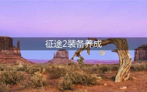 征途2装备养成攻略大全 征途2装备养成如何最省钱