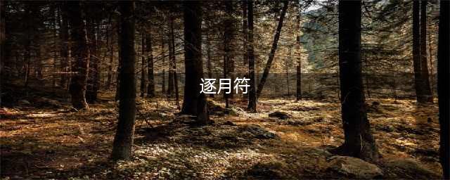 原神逐月符有什么用 逐月符作用一览