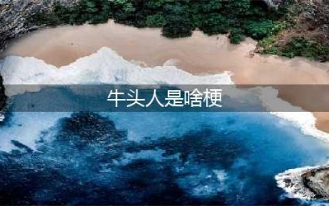 《鬼谷八荒》牛头人梗是什么意思 牛头人梗介绍