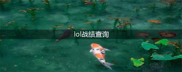 《lol》战绩查询在哪 怎么查询战绩(lol战绩查询)