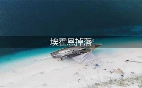 冰霜之王埃霍恩掉什么(埃霍恩掉落)